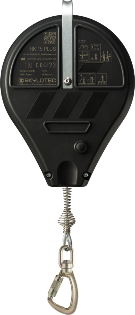 Skylotec 15m. Çelik Halatlı Geri Sarımlı Düşüş Durdurucu (HSG-050-15) ürün görseli
