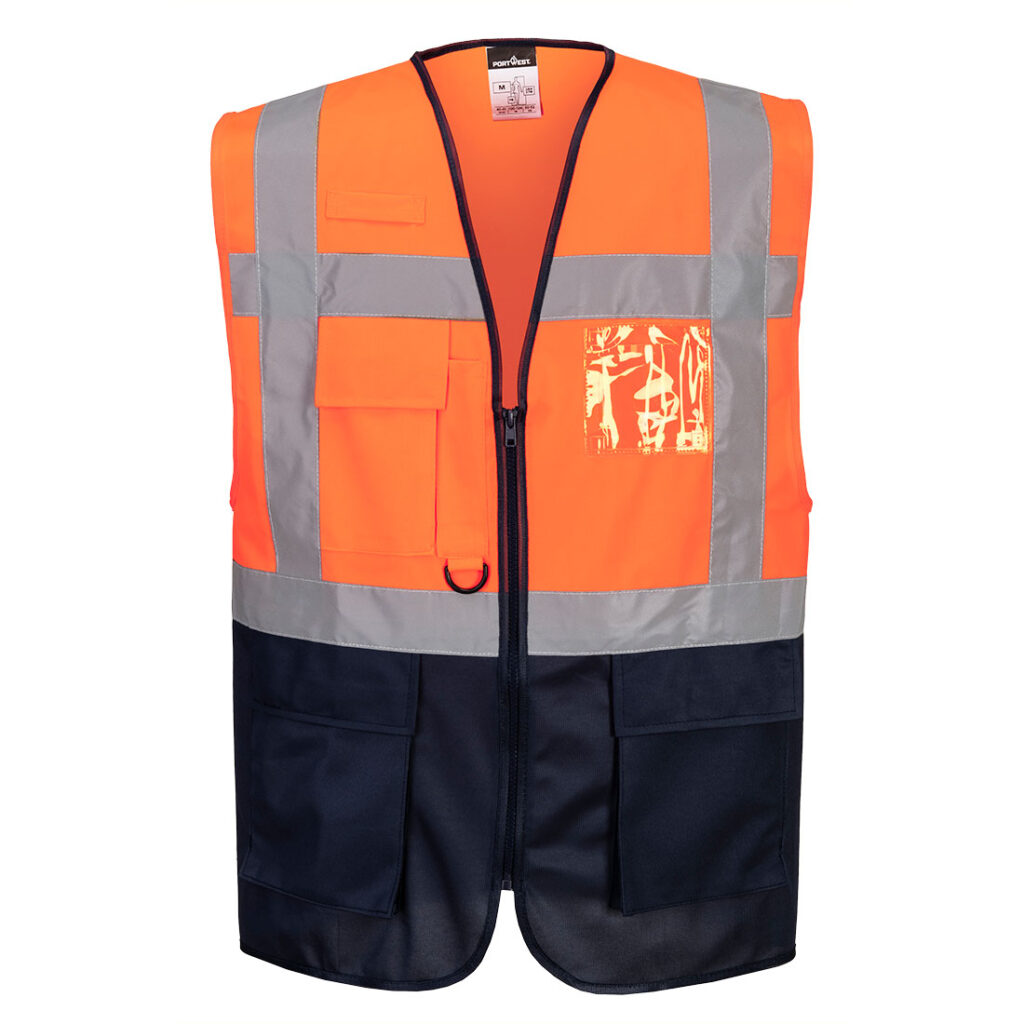 Portwest Warsaw Executive Vest Yönetici İkaz Yeleği ürün görseli