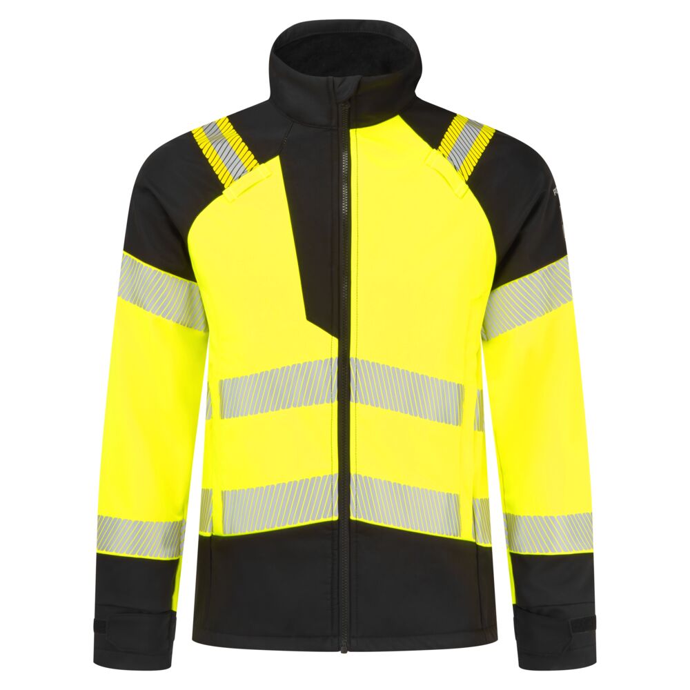 Portwest FR718 – PW3 Modaflame Softshell Hi-Vis Çok Normlu FR Ceket EN ISO 11612 A1 B1 C2 EN ISO 11611 Class 2 A1 EN 1149 -5 IEC 61482-2 IEC 61482-1-2 APC 2 IEC 61482-2 IEC 61482-1-1, ATPV 16 CAL/CM² ürün görseli