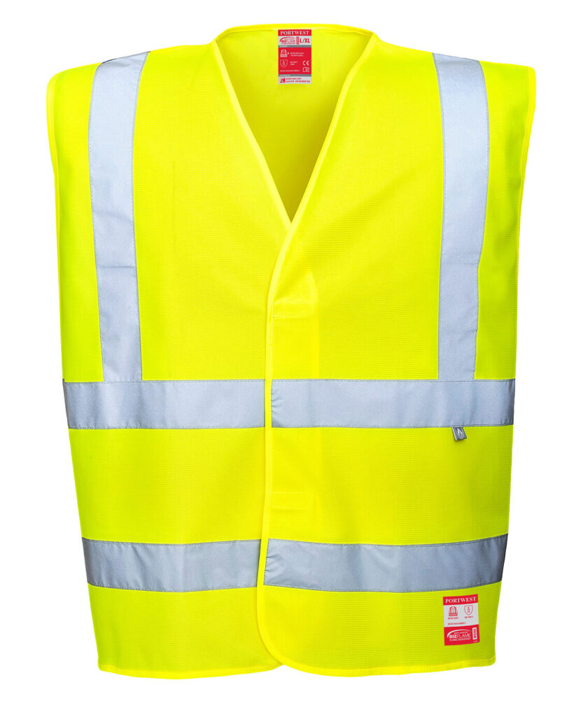 Portwest FR71 – Hi-Vis Anti Statik Yelek – Alev Almaz ürün görseli