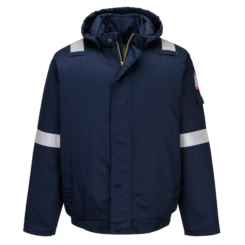 Portwest FR731 – Bizflame Work+ FR Yalıtımlı Mont Lacivert EN ISO 11612, EN ISO 11611 Class 1 A1 + A2 EN 1149 -5 IEC 61482-2 IEC 61482-1-1 , ATPV 26 CAL/CM² ürün görseli