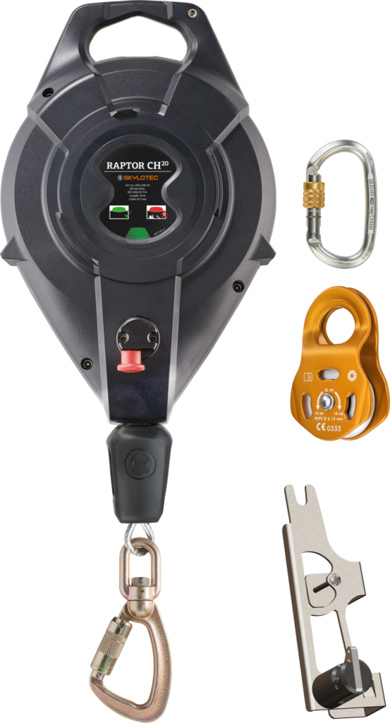 Skylotec Raptor HUB SRL with Winch C20 for Jackpod Tripod (Bracket incl.) ürün görseli